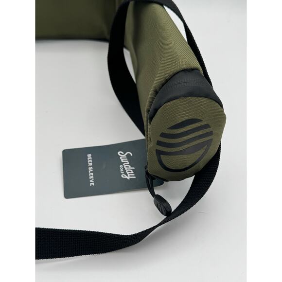 Sunday Golf Olive Beer Sleeve Cooler NWT - Picture 2 of 4